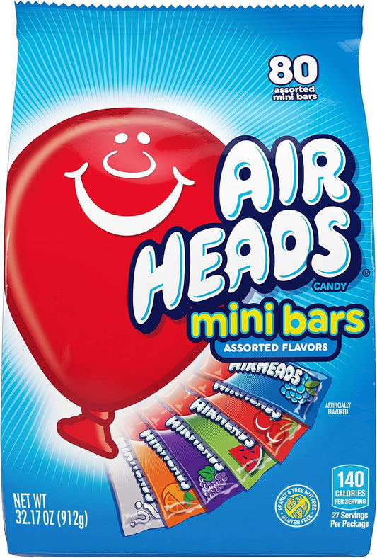 Airheads Mini Bars Assorted Mix – Sweet & Tangy 5 bars