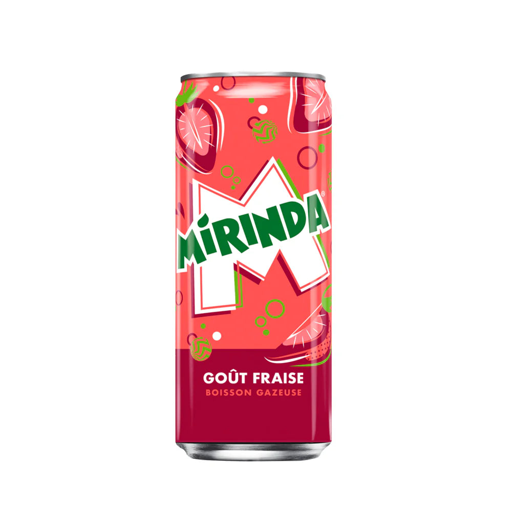 Mirinda Strawberry – Sweet Strawberry flavour FREE SHIPPING! 330ml