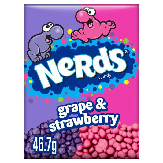 🍓 Nerds Grape & Strawberry – Sweet & Tangy Candy Duo! 🍇