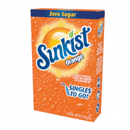 Sunkist Orange Zero Sugar Singles to Go 6 Pack - 0.74oz (21g)