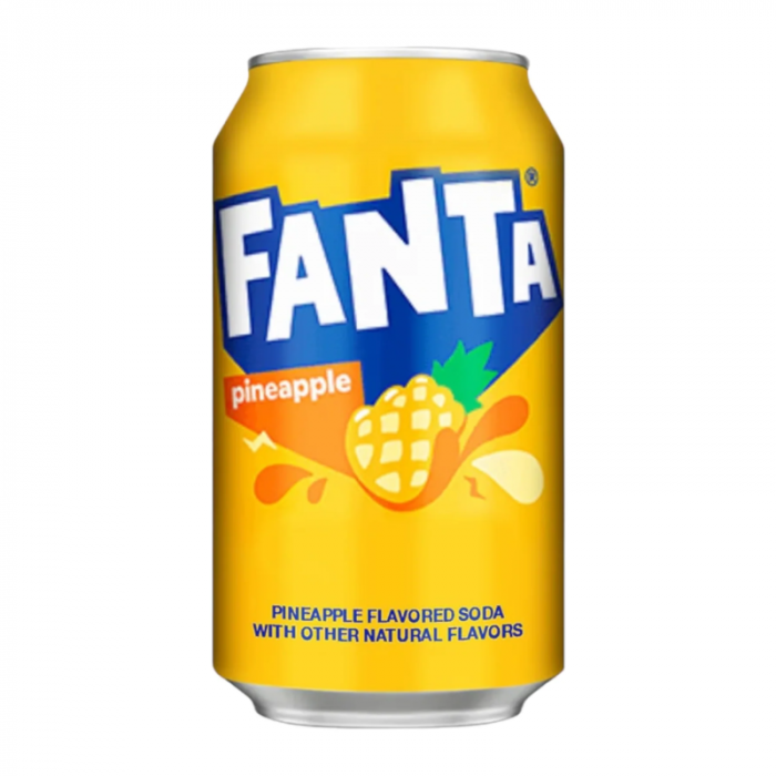 Escape to the Tropics with the Refreshing Taste of Fanta Pineapple!