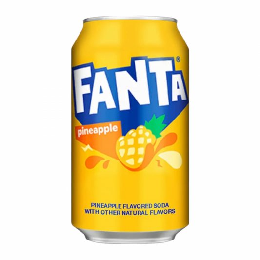 Escape to the Tropics with the Refreshing Taste of Fanta Pineapple!