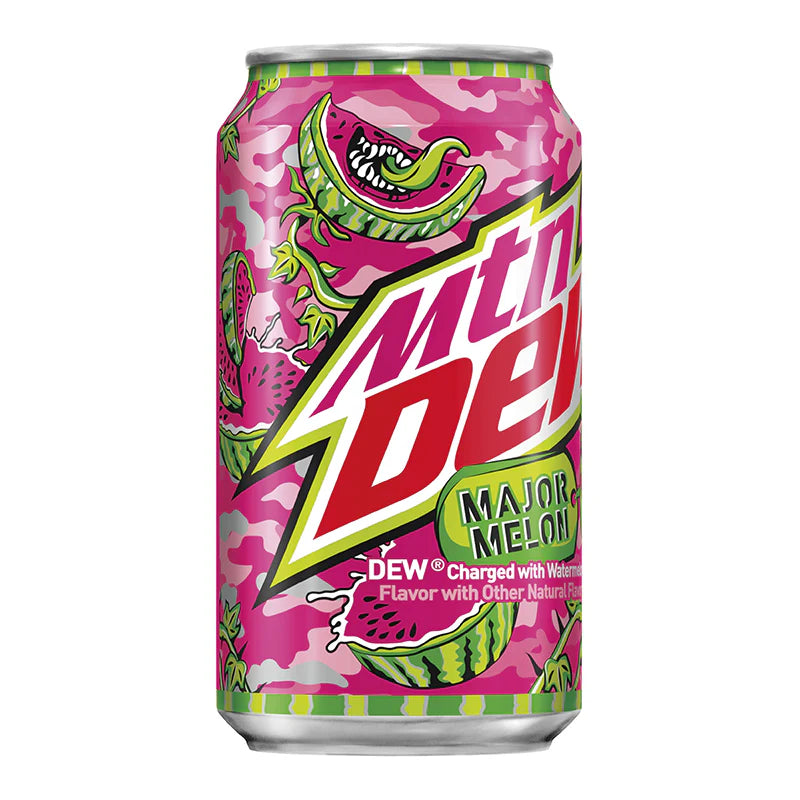 Mountain Dew Major Melon – Dive into a Refreshing Watermelon Burst! FREE SHIPPING