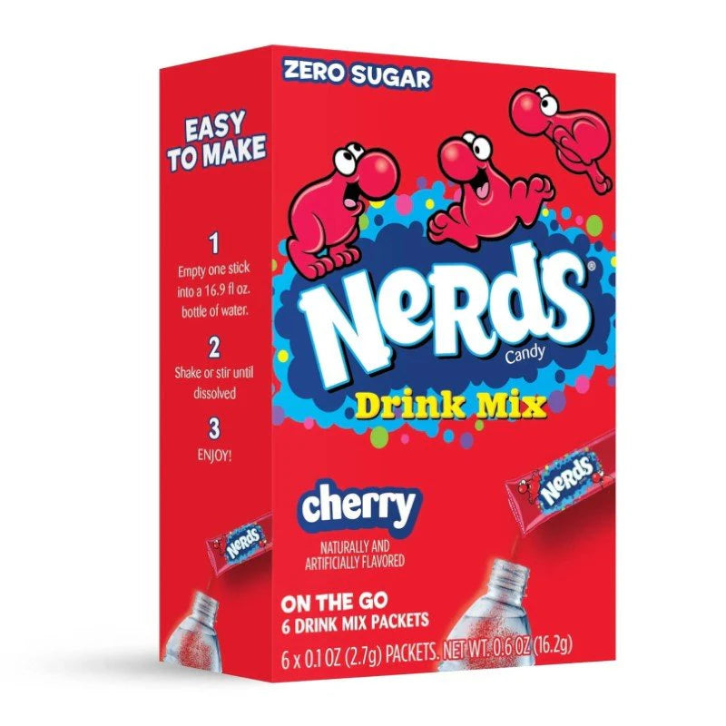 Nerds Singles To Go Cherry 6 Pack 0.6 (16.2g)