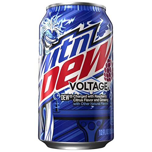 Mountain Dew Voltage – Electrifying Raspberry Citrus Flavor with Free Shipping!